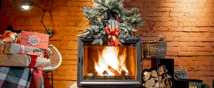 Travis Industries Linear Gas Fireplace Installation in Hermiston, Oregon