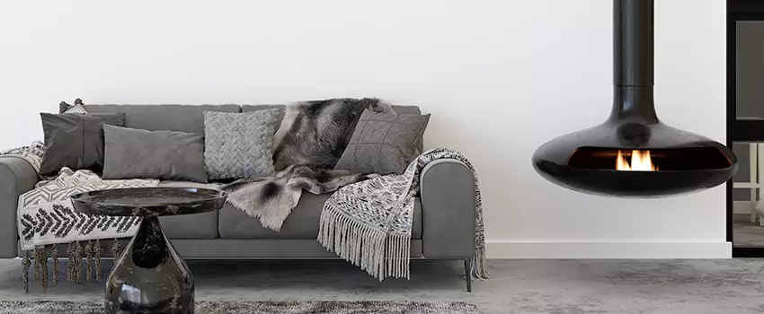 Circular Hanging Fireplace Installation Services in Hermiston, OR