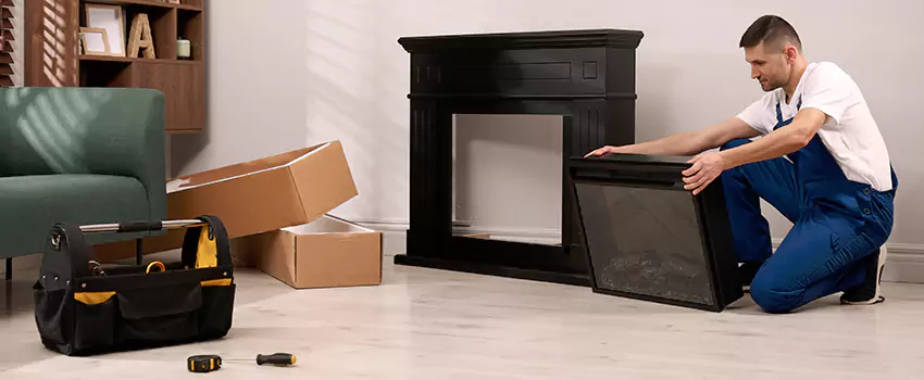 Old Rusted Metal Fireplace Repair And Replacement in Hermiston, OR